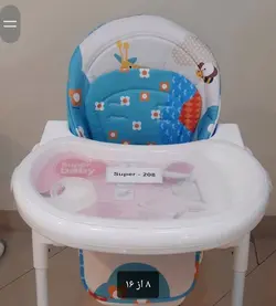 صندلی غذای سوپر بیبی super baby - فروشگاه سیسمونی روژان