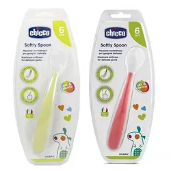 قاشق سر سیلیکون چیکو اورجینال chicco - فروشگاه سیسمونی روژان