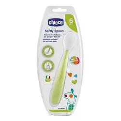 قاشق سر سیلیکون چیکو اورجینال chicco - فروشگاه سیسمونی روژان