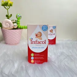 قطره ضد نفخ نوزاد برند اینفاکول Infacol اصل آلمان آنتی کولیک 55 میل - فروشگاه سیسمونی روژان