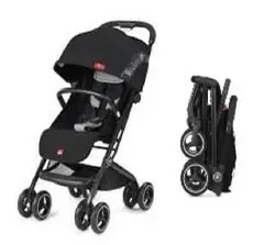 کالسکه جی بی مدل gb Qbit+ All Terrain- Velvet Black - فروشگاه سیسمونی روژان
