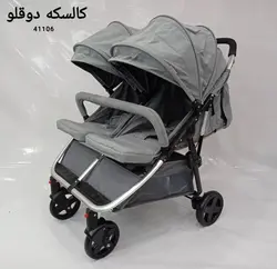 کالسکه دو قلو کنار هم برند شینما shenma مدل P-798 - فروشگاه سیسمونی روژان