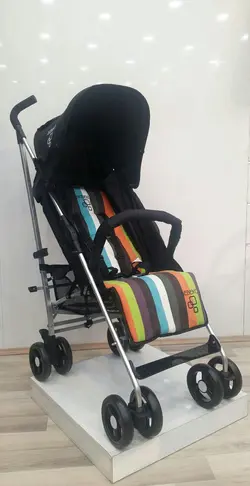 کالسکه عصایی ببکو مسافرتی 1403 bebeko - فروشگاه سیسمونی روژان