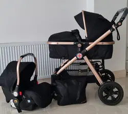 کالسکه دسته دو طرفه و سید متحرک مادرکر Mothercare - فروشگاه سیسمونی روژان