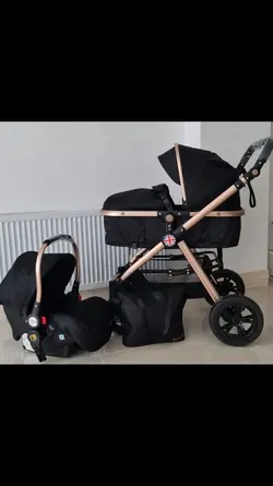 کالسکه دسته دو طرفه و سید متحرک مادرکر Mothercare - فروشگاه سیسمونی روژان