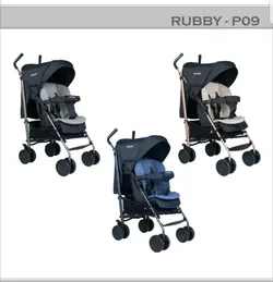 کالسکه مدل rubby-p09 در سه رنگ - فروشگاه سیسمونی روژان