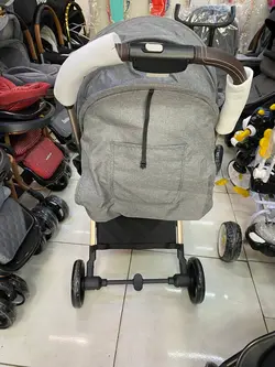 کالسکه هواپیمایی چرخ بزرگ برند بویی Boyi کد608s - فروشگاه سیسمونی روژان