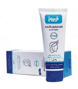 کرم مرطوب کننده صورت و بدن کودک 75 گرمی فیروز firooz - فروشگاه سیسمونی روژان