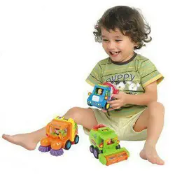 کمباين و بونکر و جاروکش هولی تویز huile toys 386 - فروشگاه سیسمونی روژان