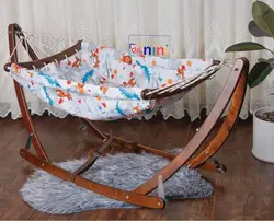 گهواره سنتی چوبی تاشو - فروشگاه سیسمونی روژان