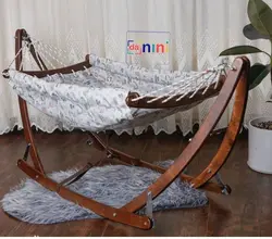 گهواره سنتی چوبی تاشو - فروشگاه سیسمونی روژان