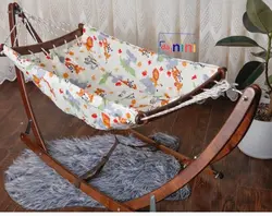 گهواره سنتی چوبی تاشو - فروشگاه سیسمونی روژان