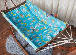 گهواره سنتی چوبی تاشو - فروشگاه سیسمونی روژان