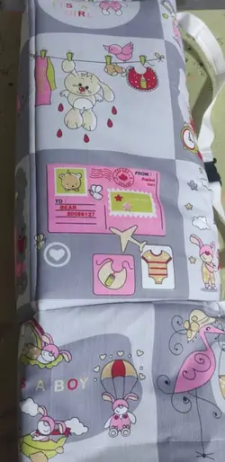 گهواره سنتی چوبی تاشو - فروشگاه سیسمونی روژان