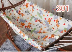 گهواره سنتی چوبی تاشو - فروشگاه سیسمونی روژان