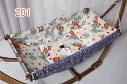 گهواره سنتی چوبی تاشو - فروشگاه سیسمونی روژان