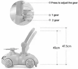 واکر Baby Walkers مدل 7660 - فروشگاه سیسمونی روژان