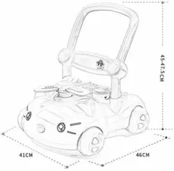 واکر Baby Walkers مدل 7660 - فروشگاه سیسمونی روژان