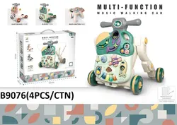 واکر چهار کاره موزیکال multi function 9076 - فروشگاه سیسمونی روژان