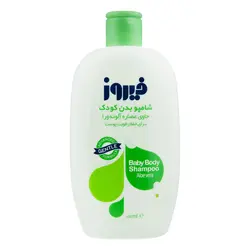 شامپو بدن کودک فیروز حاوی عصاره آلوئه ورا حجم 450 میل firooz - فروشگاه سیسمونی روژان