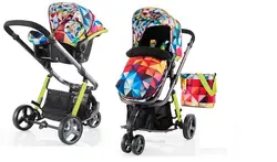 کالسکه قابلیت کریکات شو و ساک لوازم کوزاتو cossatto ct3458 - فروشگاه سیسمونی روژان