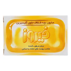 صابون ‌بچه شفاف حاوی گلیسیرین 75 گرمی فیروز FIROOZ - فروشگاه سیسمونی روژان