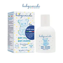 عطر کودک 50 میل با عصاره نیلوفر آبی بیبی کوکول Baby Coccole - فروشگاه سیسمونی روژان