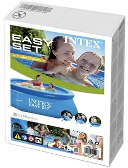 استخر پیش ساخته ایزی ست اینتکس Intex قطر ۲۴۴ سانتی‌متری مدل 28110 - فروشگاه سیسمونی روژان