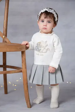 سارافن گلدوزی دانالو Danaloo طرح hello love - فروشگاه سیسمونی روژان