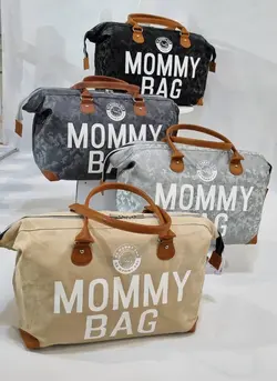 ساک لوازم طرح ارتشی مامی بگ برندکیو ضد مامی بگ QZ_MOMMY_BAG - فروشگاه سیسمونی روژان