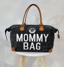 ساک لوازم طرح ارتشی مامی بگ برندکیو ضد مامی بگ QZ_MOMMY_BAG - فروشگاه سیسمونی روژان