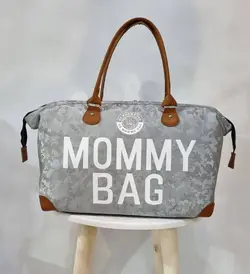 ساک لوازم طرح ارتشی مامی بگ برندکیو ضد مامی بگ QZ_MOMMY_BAG - فروشگاه سیسمونی روژان