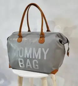 ساک لوازم طرح چرم مامی بگ برند کیو ضد مامی بگ QZ_MOMMY_BAG - فروشگاه سیسمونی روژان