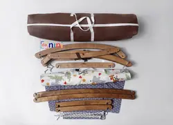 گهواره سنتی چوبی تاشو جنس متوسط danini - فروشگاه سیسمونی روژان