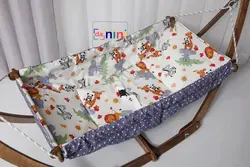 گهواره سنتی چوبی تاشو جنس متوسط danini - فروشگاه سیسمونی روژان