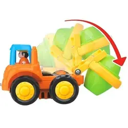 اسباب بازی نشكن ماشین راه سازی 326 cd هولی تویز Huile Toys - فروشگاه سیسمونی روژان
