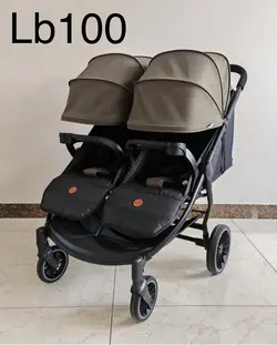 کالسکه دو قلو کیدیلو kidilo lb100twins - فروشگاه سیسمونی روژان
