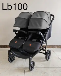 کالسکه دو قلو کیدیلو kidilo lb100twins - فروشگاه سیسمونی روژان