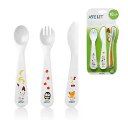 ست قاشق و چنگال و چاقو اونت Avent مدل SCF714 - فروشگاه سیسمونی روژان