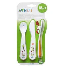 ست قاشق و چنگال و چاقو اونت Avent مدل SCF714 - فروشگاه سیسمونی روژان