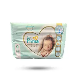 پوشک پریما پمپرز ضد حساسیت سایز 0 تعداد 30 عددی pampers prima - فروشگاه سیسمونی روژان