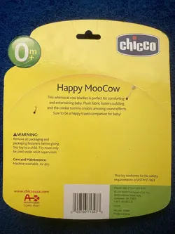 عروسک دندان گیر طرح گاو چیکو Chicco مدل 71347 - فروشگاه سیسمونی روژان