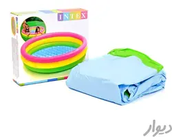 استخر بادی اینتکس قطر 114 کد intex 57412 - فروشگاه سیسمونی روژان