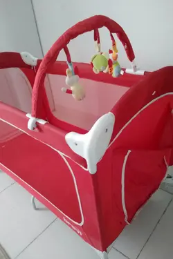 تخت و پارک بازی بروی مدل کریستال brevi - فروشگاه سیسمونی روژان