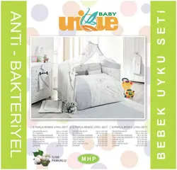 سرویس دم دستی و یا رو تختی 9 تکه برند یونیک بیبی Unique baby - فروشگاه سیسمونی روژان