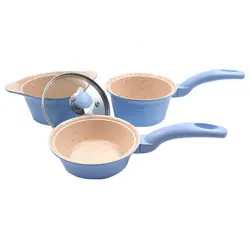 سرویس قابلمه 5 تکه دیاکو diaco عروس aroos همراه قاشق - فروشگاه سیسمونی روژان