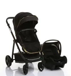 ست کالسکه و کریر بیب مدل متال babe - فروشگاه سیسمونی روژان