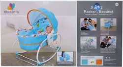 گهواره و نی نی لای لای ماستلا Mastela مدل 5in1 - فروشگاه سیسمونی روژان