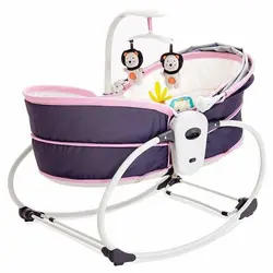 گهواره و نی نی لای لای ماستلا Mastela مدل 5in1 - فروشگاه سیسمونی روژان