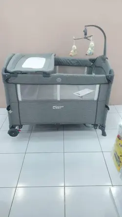 تخت و پارک کنار باز شو وگهواره شو کول بیبی code kdd-960f cool baby - فروشگاه سیسمونی روژان